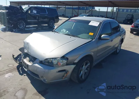 2002 Nissan Maxima Se from USA, damaged, VIN JN1DA31D42T400570